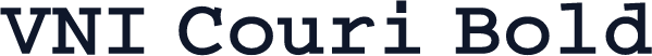 VNI Couri Bold