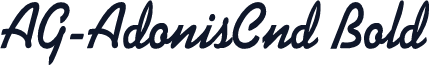 AG-AdonisCnd Bold