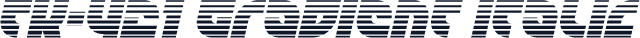 TK-421 Gradient Italic