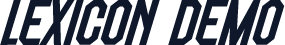 Lexicon Demo