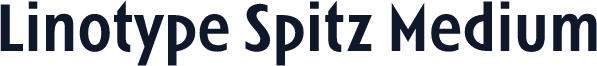 Linotype Spitz Medium