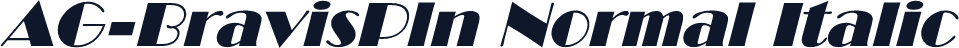 AG-BravisPln Normal Italic