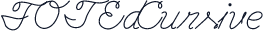 FOTEdCursive