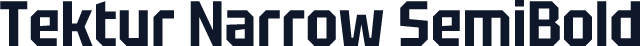 Tektur Narrow SemiBold