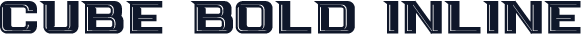 Cube Bold Inline