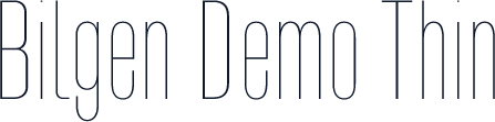 Bilgen Demo Thin