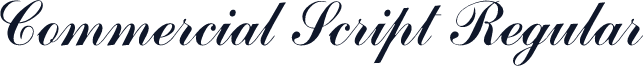 Commercial Script Regular