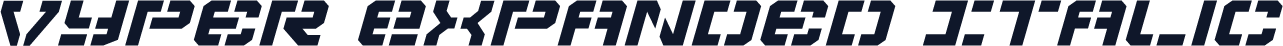 Vyper Expanded Italic
