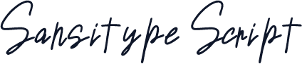 Sansitype Script