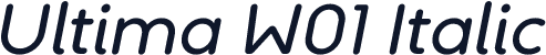 Ultima W01 Italic