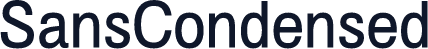 SansCondensed