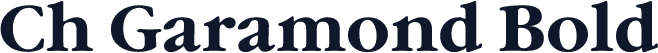 Ch Garamond Bold