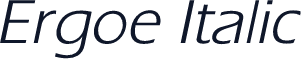 Ergoe Italic