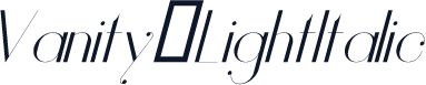 Vanity-LightItalic
