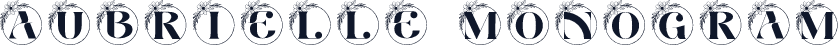 Aubrielle Monogram