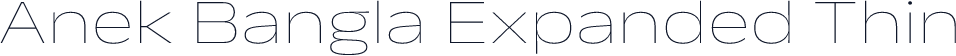 Anek Bangla Expanded Thin