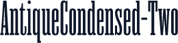 AntiqueCondensed-Two