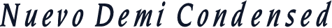 Nuevo Demi Condensed