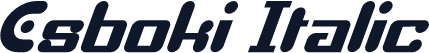 Esboki Italic