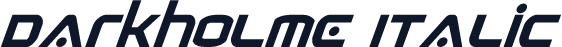 Darkholme Italic