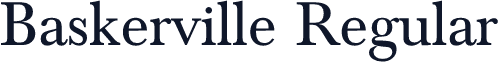 Baskerville Regular