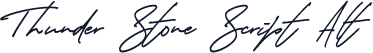 Thunder Stone Script Alt