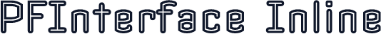 PFInterface Inline