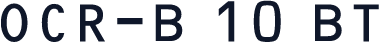 OCR-B 10 BT