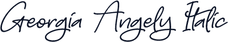 Georgia Angely Italic