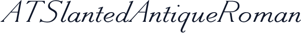 ATSlantedAntiqueRoman