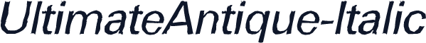 UltimateAntique-Italic