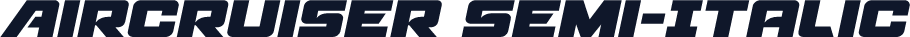 Aircruiser Semi-Italic