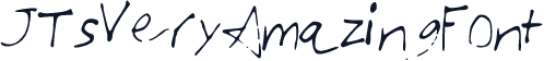 JTsVeryAmazingFont