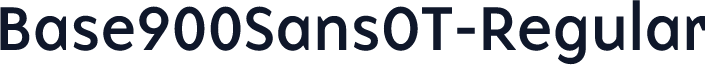 Base900SansOT-Regular