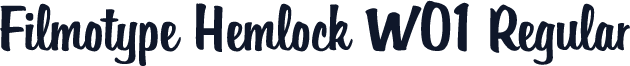 Filmotype Hemlock W01 Regular