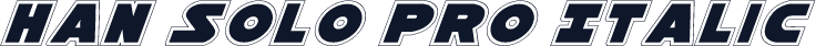 Han Solo Pro Italic