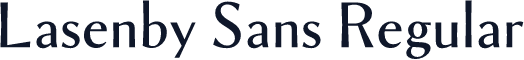 Lasenby Sans Regular