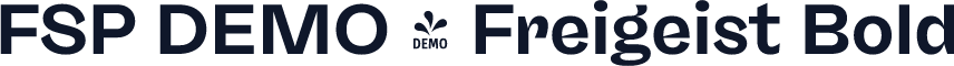 FSP DEMO - Freigeist Bold