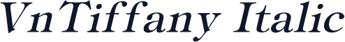 VnTiffany Italic