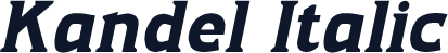 Kandel Italic