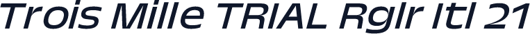 Trois Mille TRIAL Rglr Itl 21