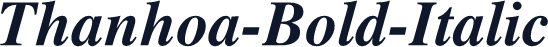 Thanhoa-Bold-Italic