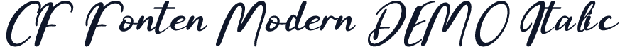 CF Fonten Modern DEMO Italic