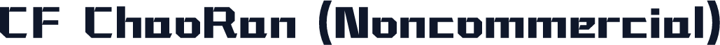 CF ChaoRan (Noncommercial)