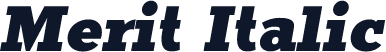 Merit Italic