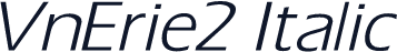 VnErie2 Italic