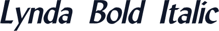 Lynda Bold Italic