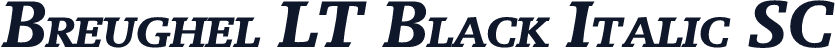 Breughel LT Black Italic SC