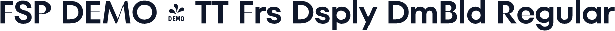 FSP DEMO - TT Frs Dsply DmBld Regular