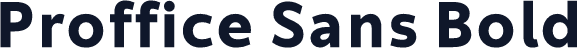 Proffice Sans Bold